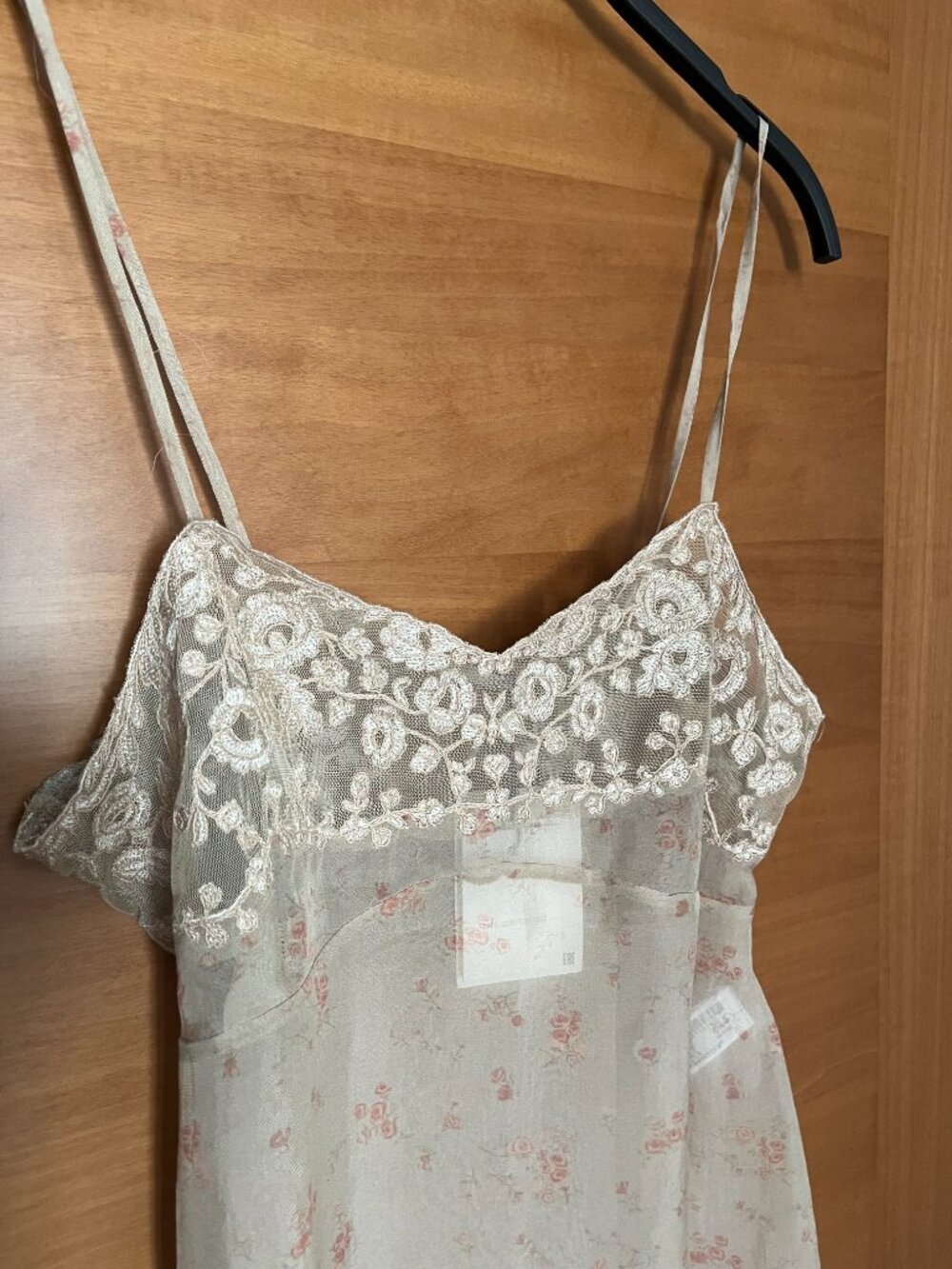 Zara Embroidered Printed Organza Top Size Small NWT - Picture 4 of 6